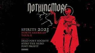 Nothing More Spirits Tour Live at the House of Blues Orlando on 9/23/23