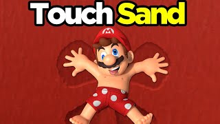 Can I touch sand in every Mario game?