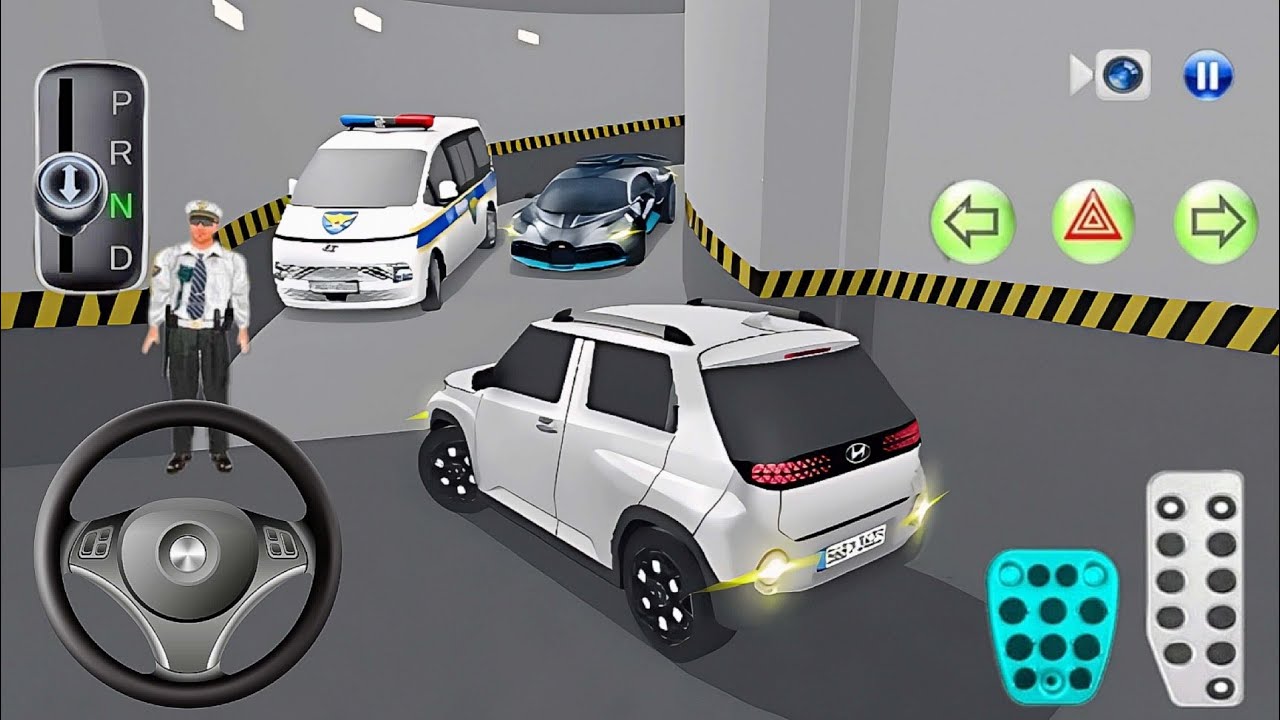 New Mini SUV Casper car Stuck in Parking Garage - 3D Driving Class Game 2026 - Android Gamrplay