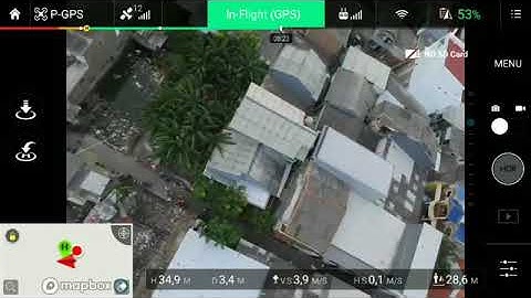 Dji phantom 3 standard (gini jadinya kalo gimbal error/tidak berfungsi)