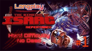 The Binding of Isaac - Longplay Hard Difficulty no Dead #1