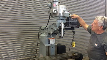 Bridgeport Vertical Milling Machine with Anilam 1100 CNC Control; AML #002498