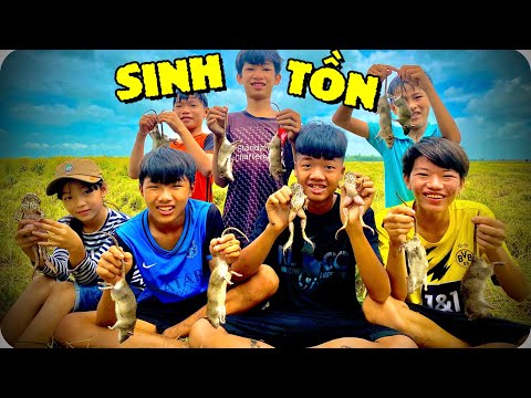 Anh Ba Phải | Thử Thách Sinh Tồn Ngoài Đồng - Bắt Chuột Mùa Gặt Lúa |  Survival Challenge