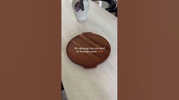 This lazy susan serving tray!