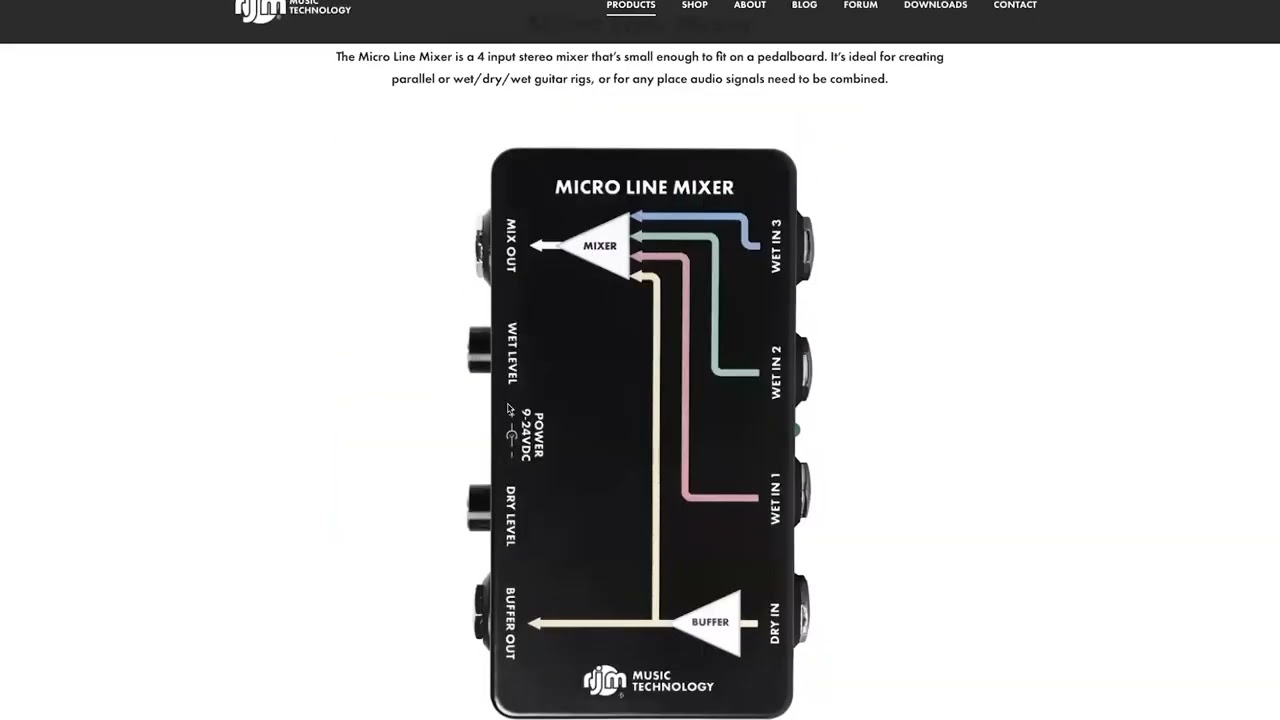 Micro Line Mixer Features and Price Details