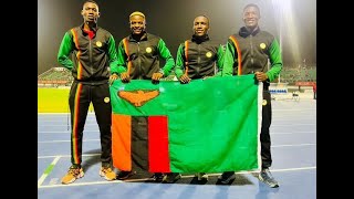 Zambia Men's 4x400m Relay Team Strikes Gold at African Games | GR 2:59.12