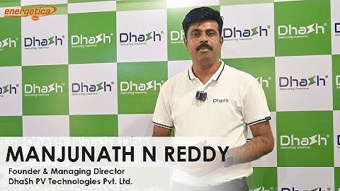 Exclusive Interview with Manjunath N Reddy, Founder & MD, Dhash PV