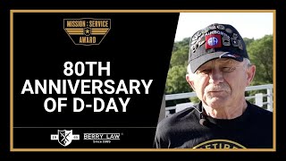 "Honoring Heroes: D-Day 80th Anniversary Ceremony and Nebraska's Impact | Berry Law Mission Service"