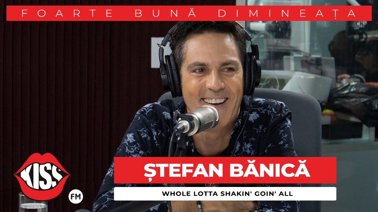 Ștefan Bănică - Whole Lotta Shakin' Goin' All (Live @ Foarte Bună Dimineața)