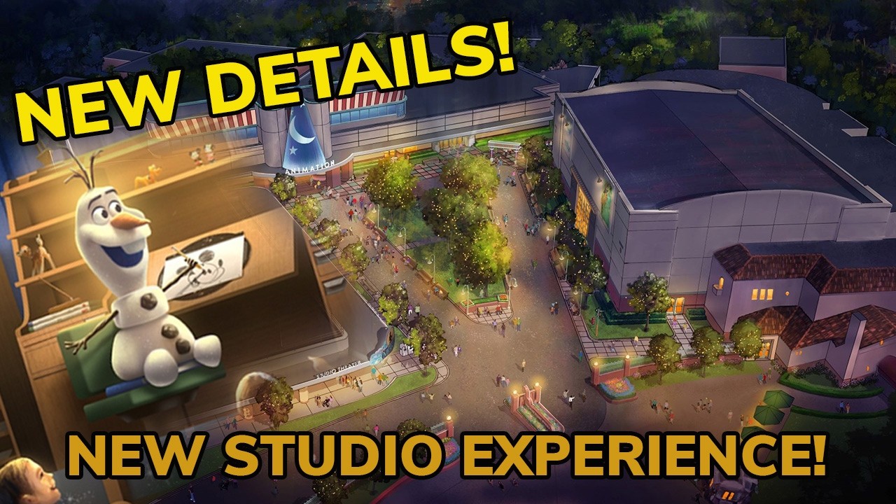 Disney Shares NEW Details About the Animation Experience in Hollywood Studios!