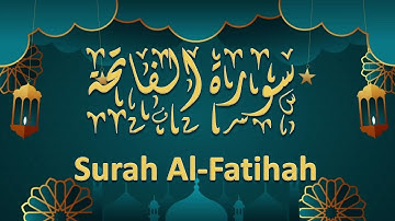 سورة الفاتحة Surah Al Fatiha with english translation & transliteration - #Allah  #muhammad #Quran