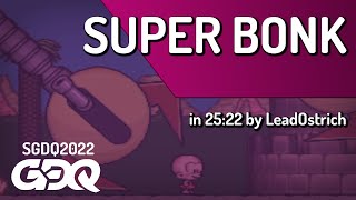 Super Bonk by LeadOstrich in 25:22 - Summer Games Done Quick 2022