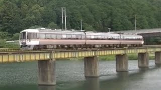 さようならキハ85系特急南紀❗️櫛田川橋梁