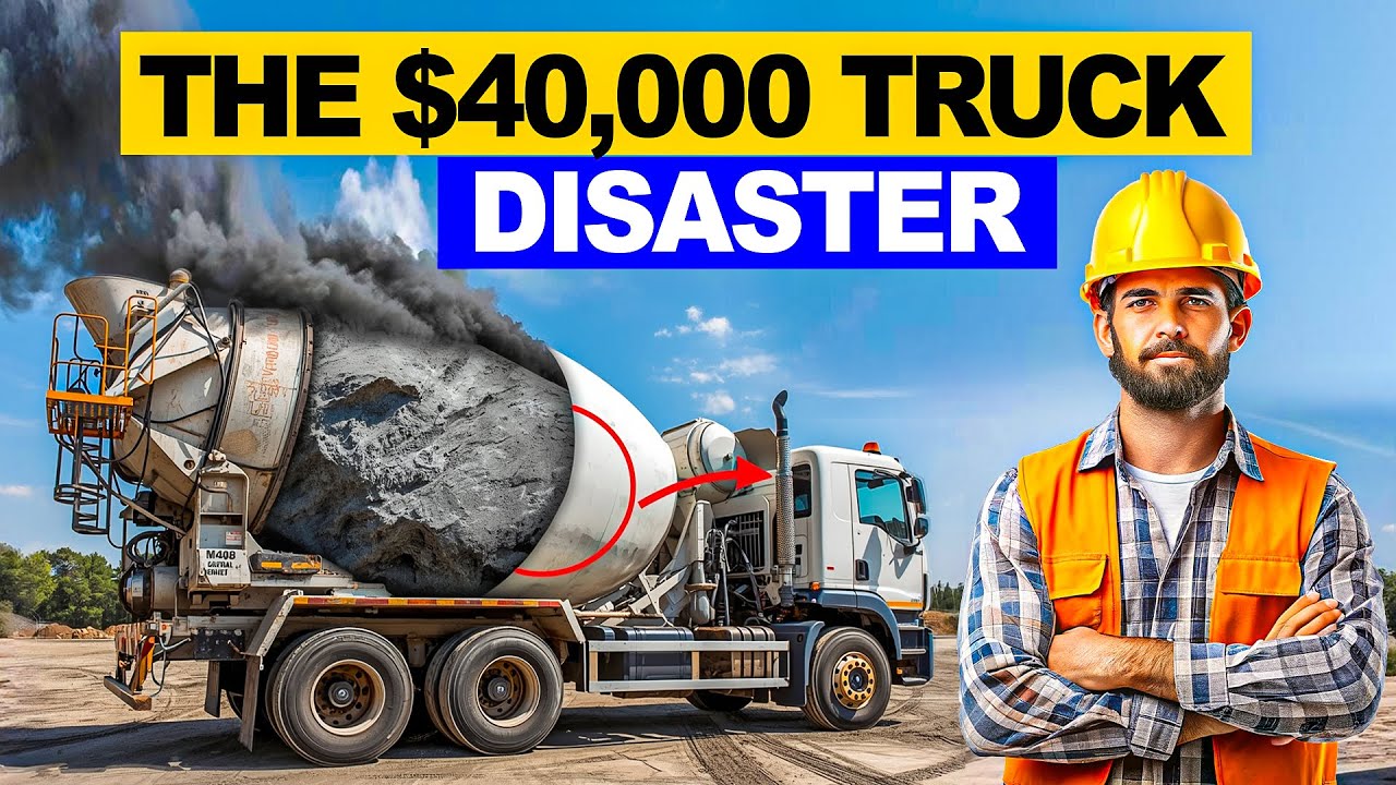 Why Concrete Trucks Are 30,000lb Ticking Time Bombs