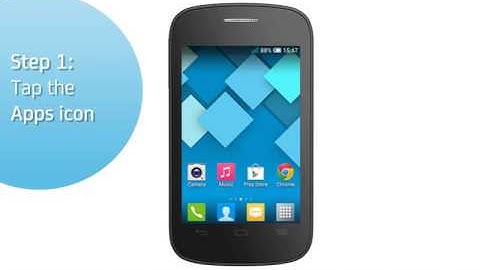 Alcatel Pop C1: Turn on/off data roaming