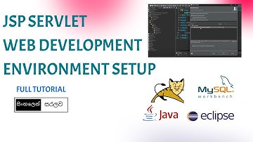 Environment Setup for Dynamic Web App Using JSP and Servlet | Sinhala Tutorial