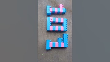 ASMR Building blocks lego / Number One hundred and seven