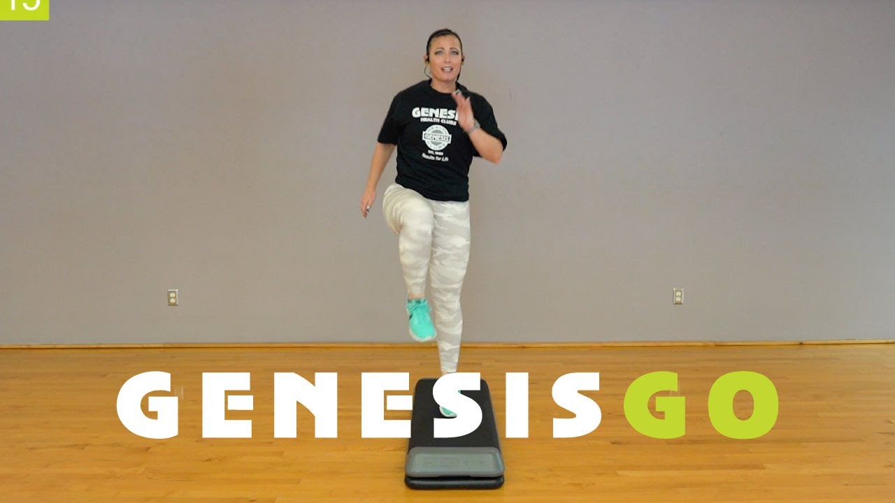 Cardio Step V At Home Workout | Genesis Go - YouTube
