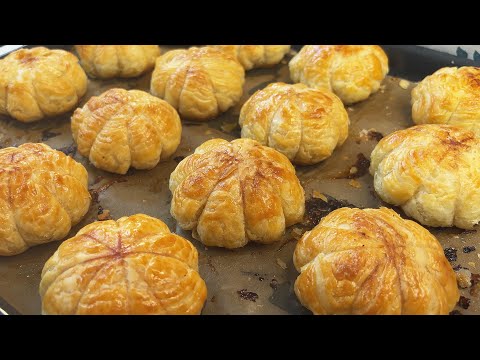 Qovoqcha ko’rinishdagi Qovoqli somsa tayyorlash / Самса с тыквой в виде тыква