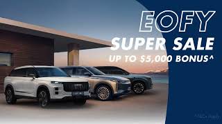 John Hughes Omoda Jaecoo EOFY Super Sale!
