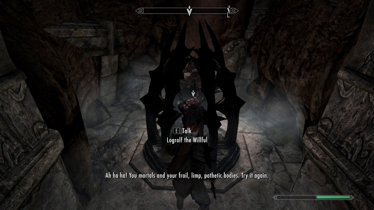 The Elder Scrolls V Skyrim Special Edition Logrolf Submits to