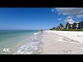 Walking Gulfside City Park (Algiers Beach) on Sanibel Island, Gentle Ocean Sounds