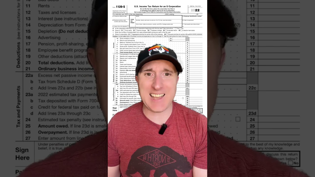 S-Corporations file this Tax Return