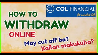 COL Tutorial: How to withdraw funds from COL Financial Online