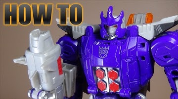 HOW TO: Transformers Generations Titans Return Galvatron