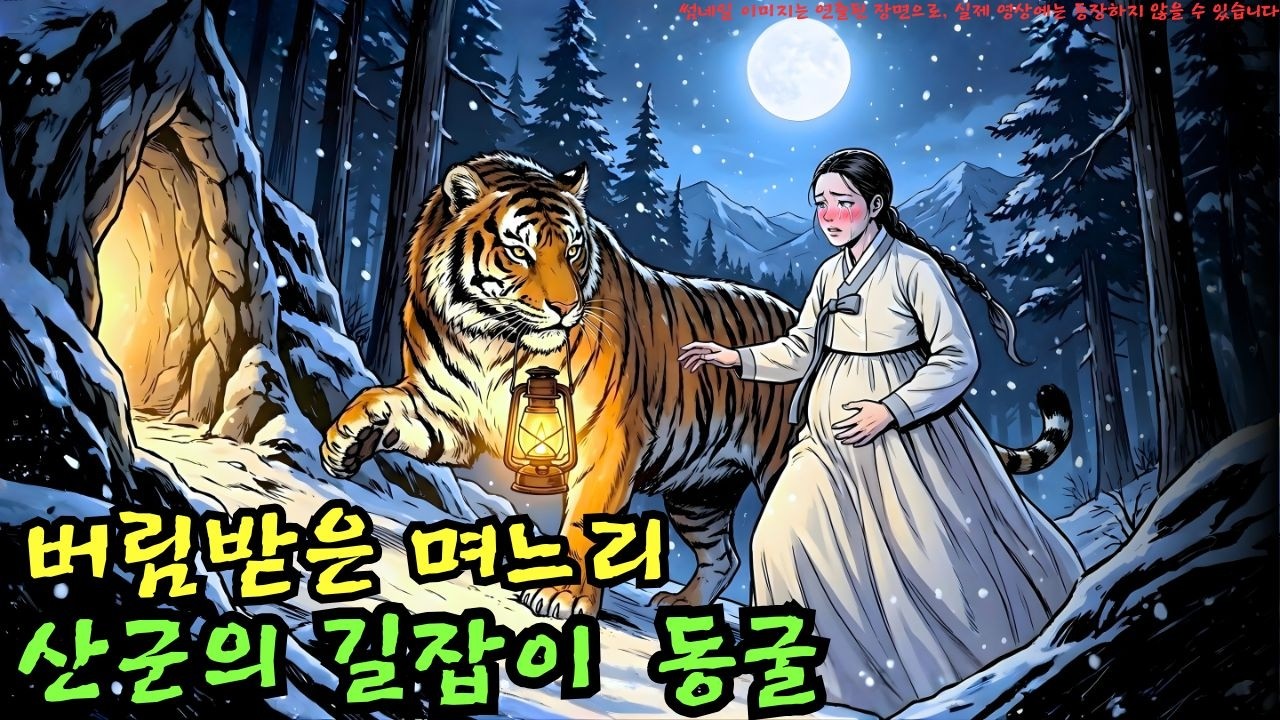 👉 버림받은 임신한 며느리를 산군이 깊은 산속으로 이끌었다… 그런데 이 동행은 과연 위험하지는 않았을까?ㅣ옛날이야기 ㅣ민담 ㅣ오디오북ㅣ전설ㅣ설화 ㅣ야담