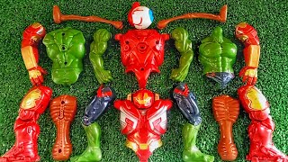 Merakit Mainan Hulk Smash vs Siren head VS Hulk Buster Superhero Avengers Toys