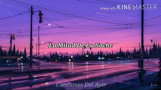 Video thumbnail of "los Fugitivos - La Mitad De La Noche( Letra)"