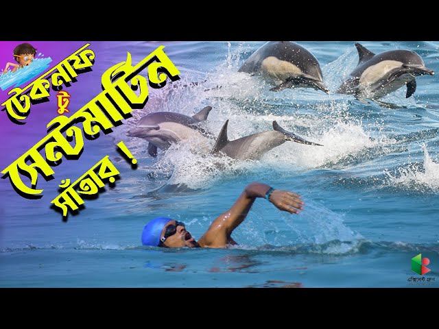 সাঁতার কেটে টেকনাফ থেকে সেন্টমার্টিন যাওয়ার ভয়ংকর অভিজ্ঞতা | Bangla Channel Swimming