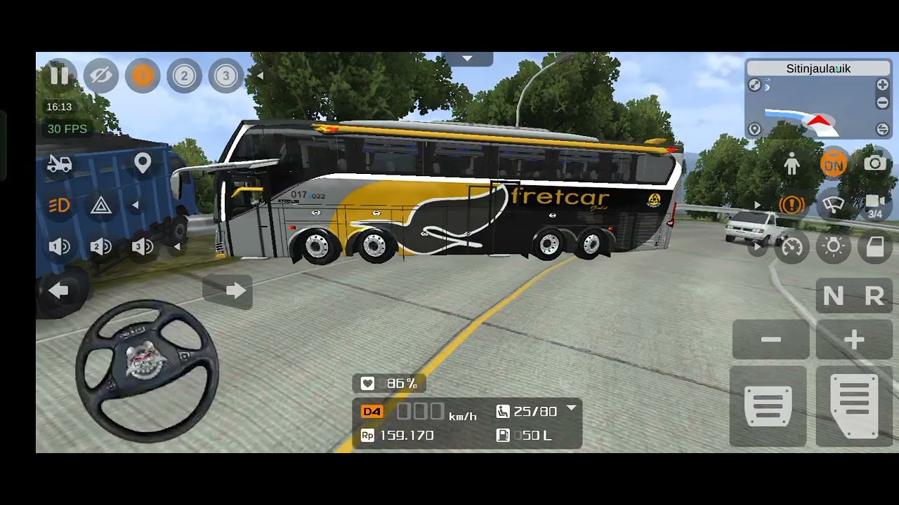 bas simulator indonesia game - YouTube
