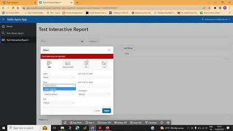 Oracle Apex Tutorial 3 -  Create Interactive Report and Form