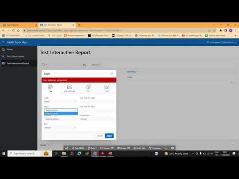 Oracle Apex Tutorial 3 - Create Interactive Report and Form - YouTube