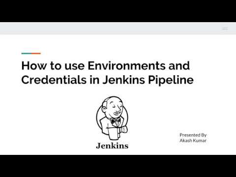 Video: Kako mogu koristiti vjerodajnice u Jenkinsu?