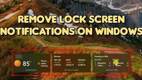 🚫 Disable New Lock Screen Widgets in Windows 10/11 | Easy Step-by-Step Guide (2025)!