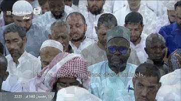 تلاوة صلاة التراويح من المسجد النبوي ، الليلة العشرون 19 رمضان 1440 | الشيخ صلاح البدير