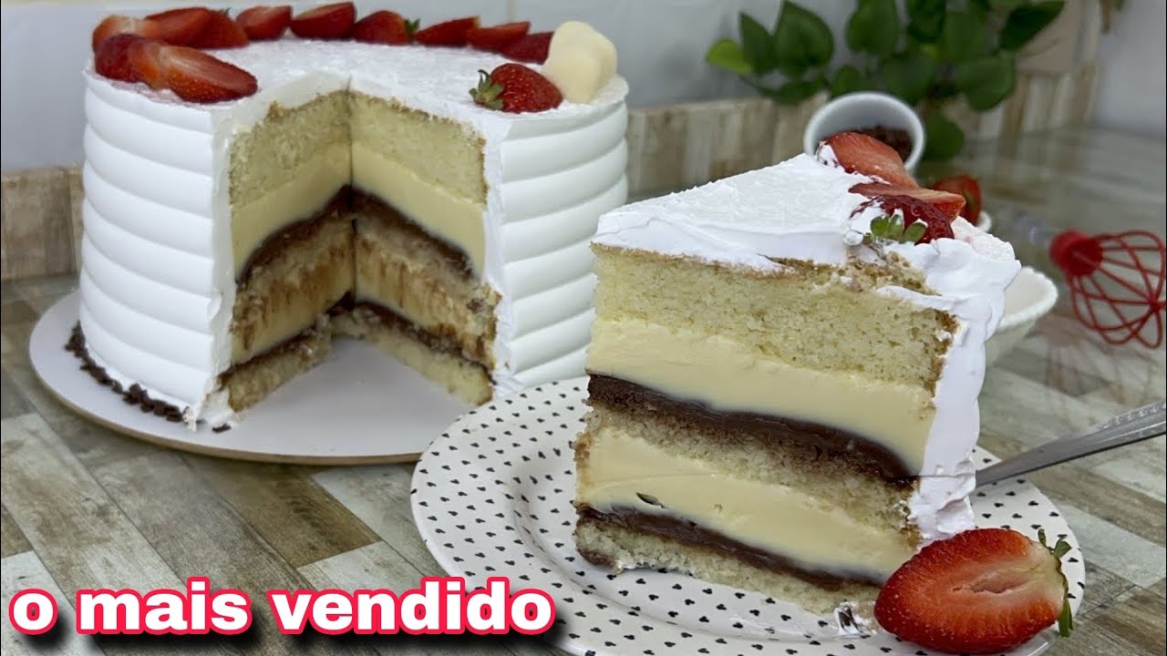 LEITE NINHO COM NUTELLA - COM TODAS AS DICAS PARA INICIANTES - BOLO DE 35 FATIAS -  RECEITA COMPLETA