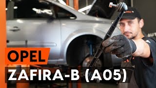 Как се сменят Машинка за чистачки на OPEL ZAFIRA B (A05) - онлайн безплатно видео