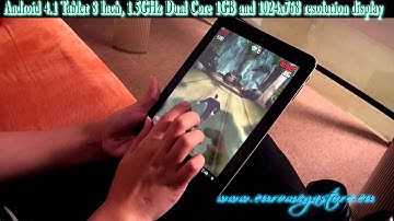 Tablet Android JellyBean schermo 8 pollici CPU Dual Core 1,5 ghz