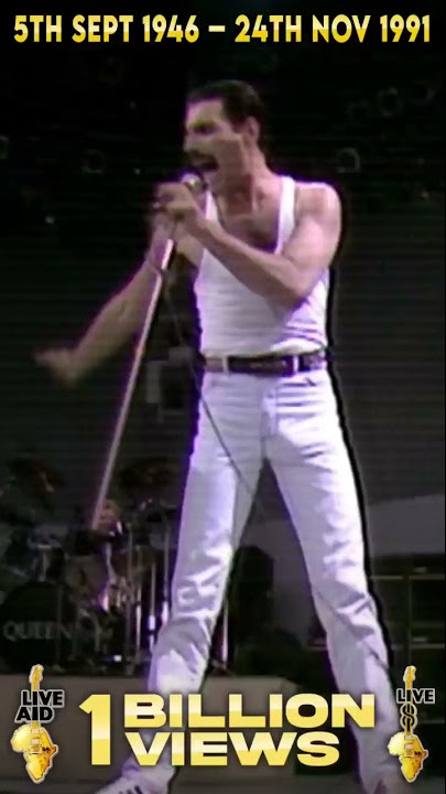 Freddie Mercury - Live Aid 1985 #shorts