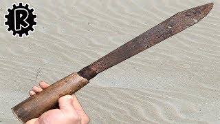 Restoration Asian short sword | Restore rescue rusty Asian short sword