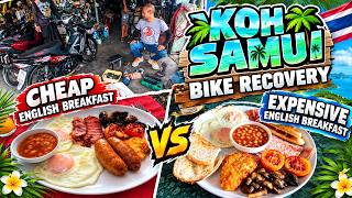 Motorbike Trouble & a Full English Breakfast Battle in Koh Samui!