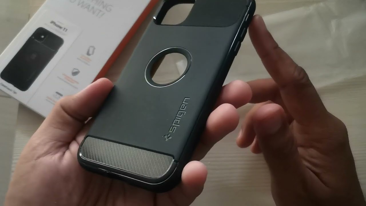 Iphone 11 Spigen case:Unboxing 