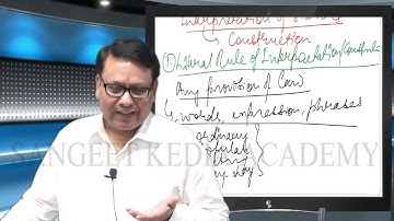 Jurisprudence, Interpretation & General Laws (CS Executive) - Demo Lecture 2 - By: CS Sangeet Kedia