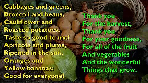 Harvest Samba (Cabbages and Greens) [with lyrics for congregations] - DayDayNews