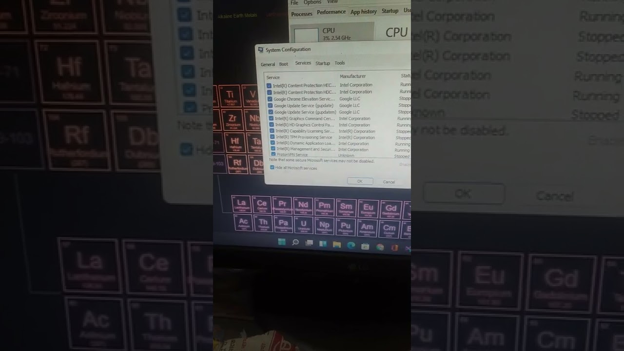 speed up slow pc boot by msconfig