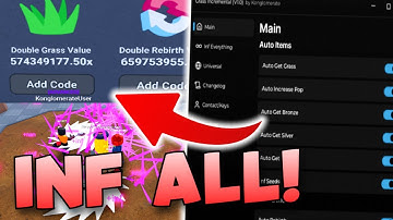 Grass Incremental Script Roblox 🌱 INF EVERYTHING! INF GRASS, INF REBIRTHS + MORE! SUPER OP HACK!
